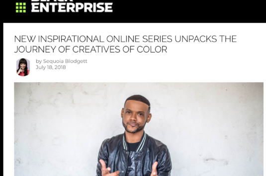 Corey is featured in Black Enterprise Magazine